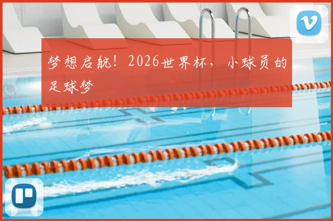 梦想启航！2026世界杯，小球员的足球梦
